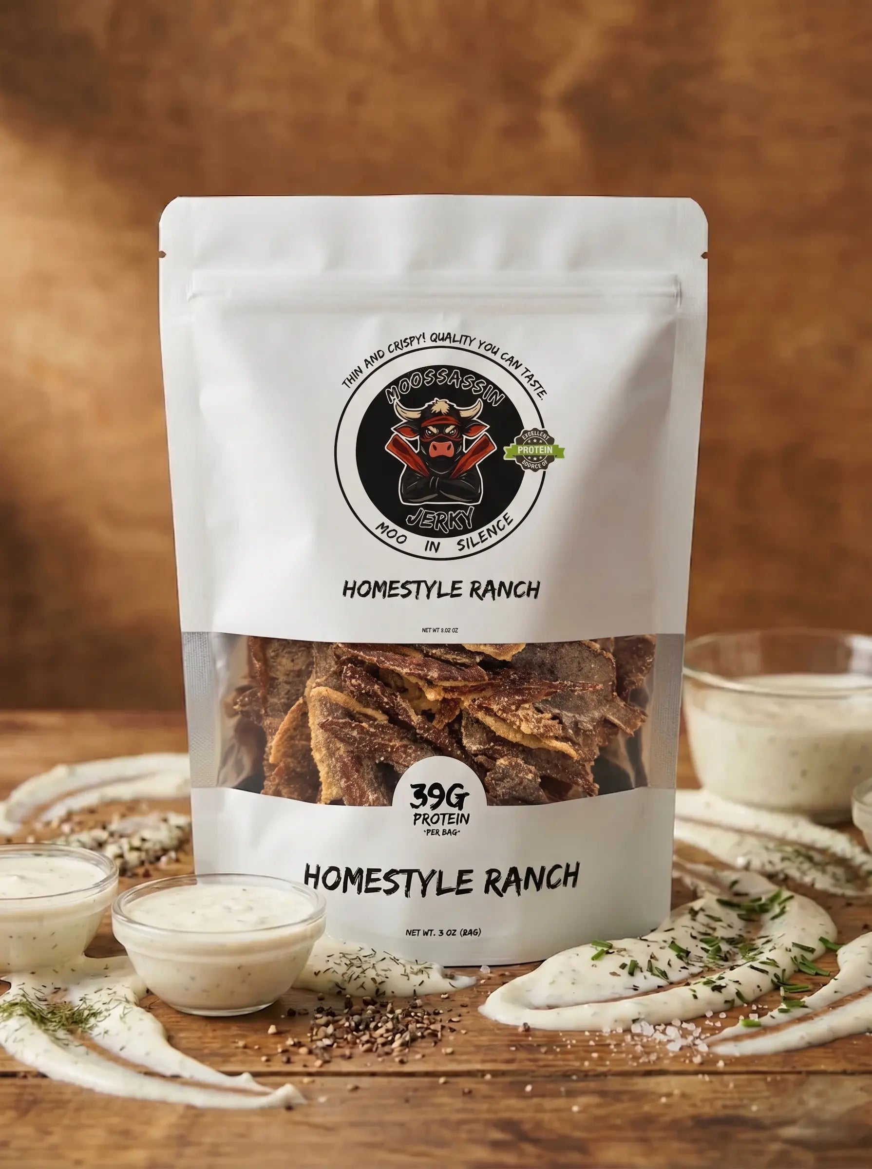 Prime Beef Thin & Cripsy Jerky Chips